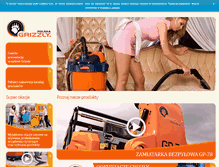 Tablet Screenshot of grizzly-polska.pl